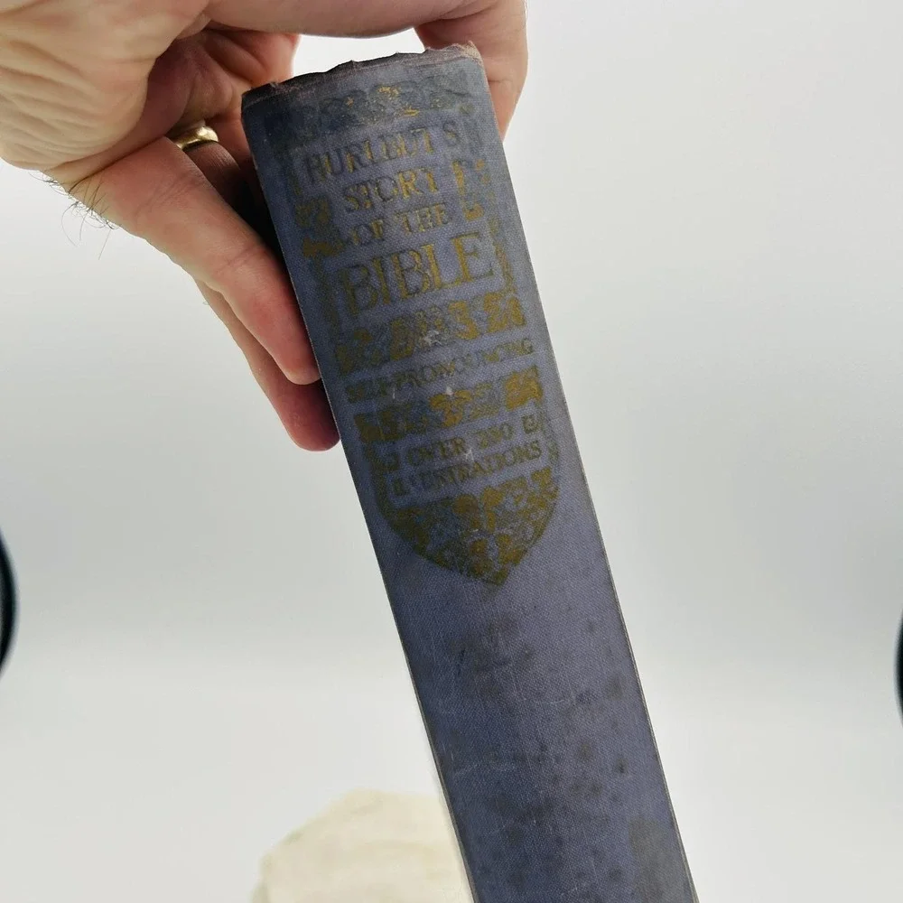 Vintage Hurlbut's Story Of The Bible Jesse Lyman Hurlbut 1932 HC Illustrated